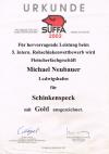 Süffa 2002 Gold für Schinkenspeck