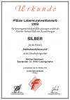 Silber für Delikatessleberwurst - Pfälzer Leberwurstwettbewerb 2009